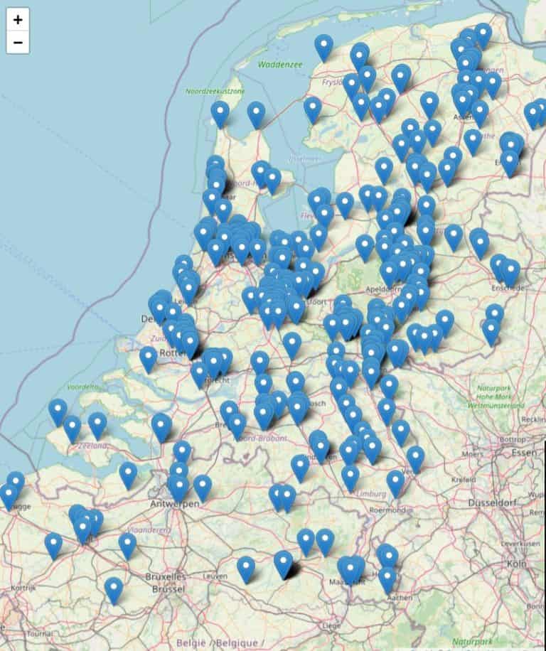 Kaart Met Voorbije Activiteiten – Marc Siepman